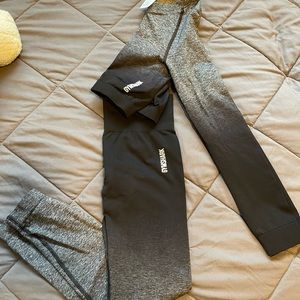 Gymshark top and leggings set